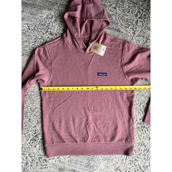 Patagonia Regenerative Organic Cotton OVERSIZED Hoody Evening Mauve - Picture 6 of 9